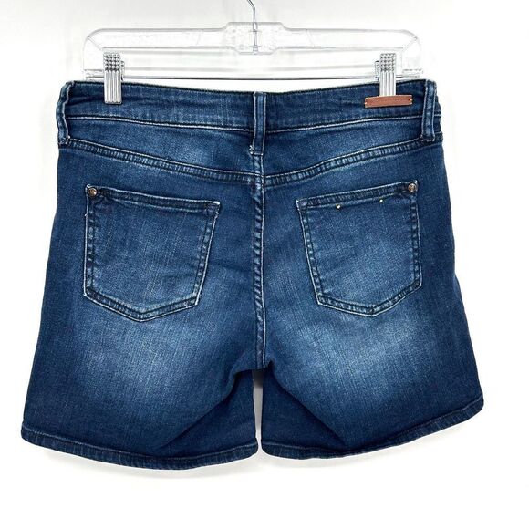ANTHROPOLOGIE Pilcro & The Letterpress Stet Stretch Denim Jean Shorts Size 28 - Picture 2 of 5